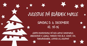 Julestue/marked på Blåbæk Mølle