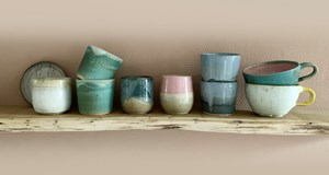 Butik med Keramik og kunsthåndværk