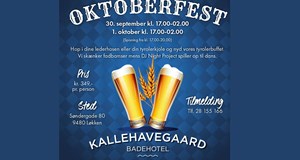 Oktoberfest på Kallehavegaard Badehotel